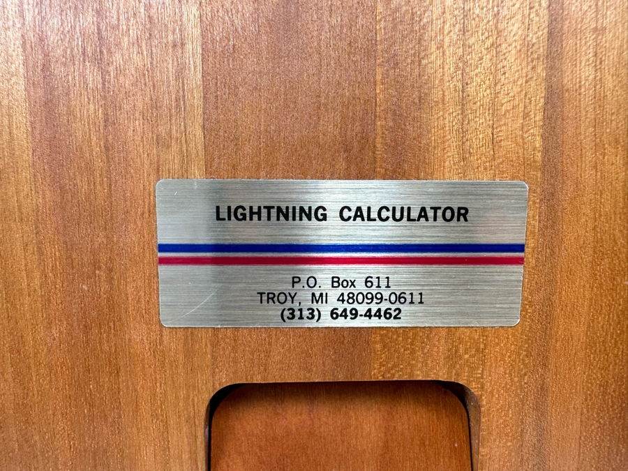 Quincunx Learning Systems Lightning Calculator Troy Mi For Use Making