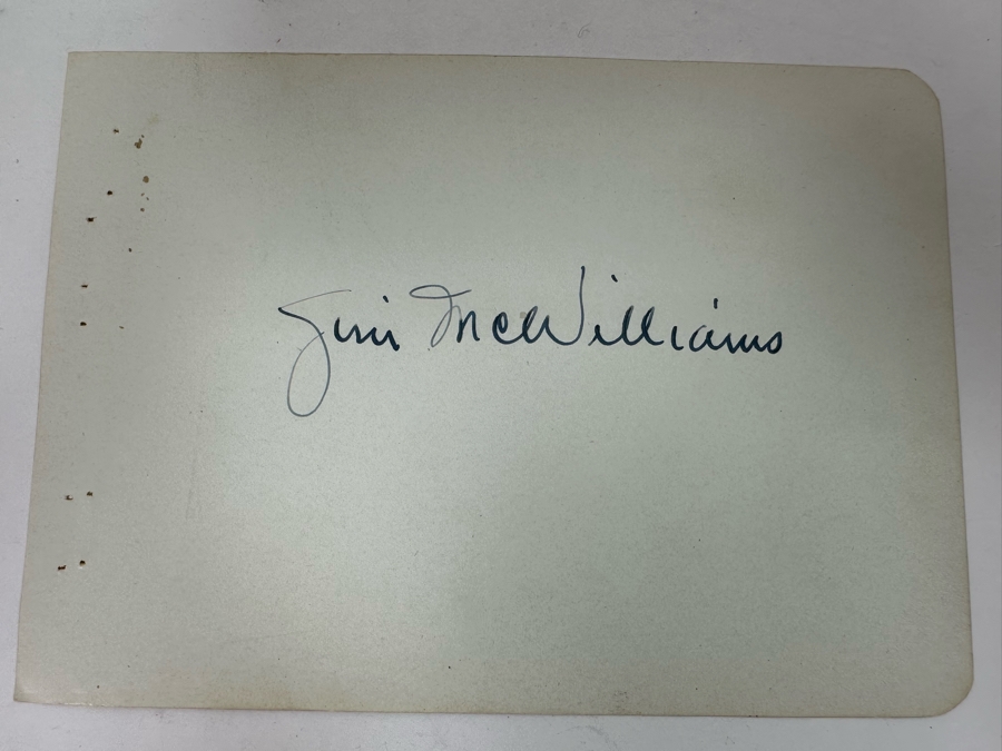 Fred Astaire Autograph On Paper 6 X 4.5 [Photo 8]