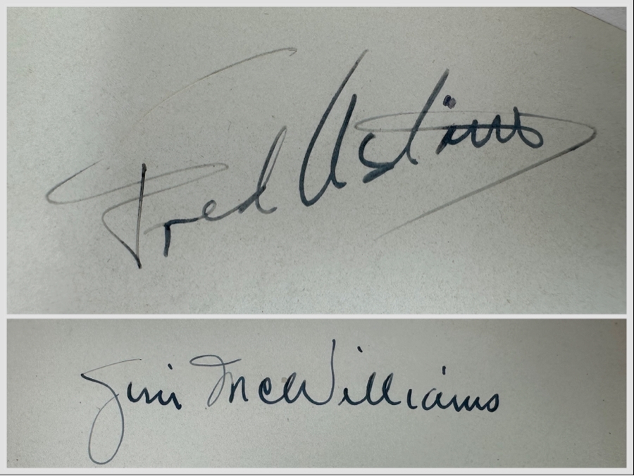 Fred Astaire Autograph On Paper 6 X 4.5 [Photo 1]