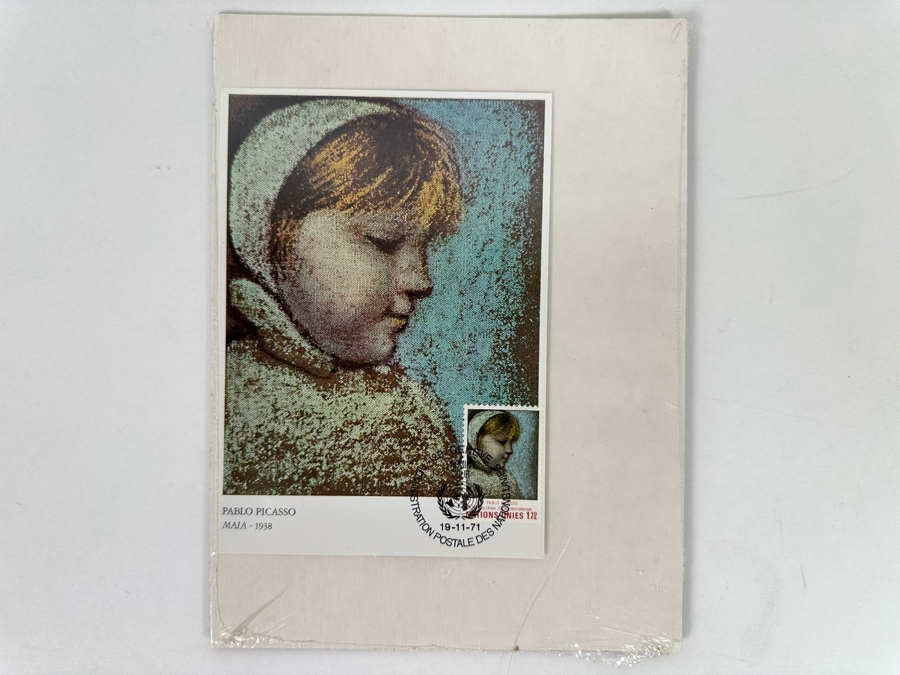 Sealed Pablo Picasso Maia 1938 United Nations Stamp First Day Cover 1971 4 X 6 [Photo 3]
