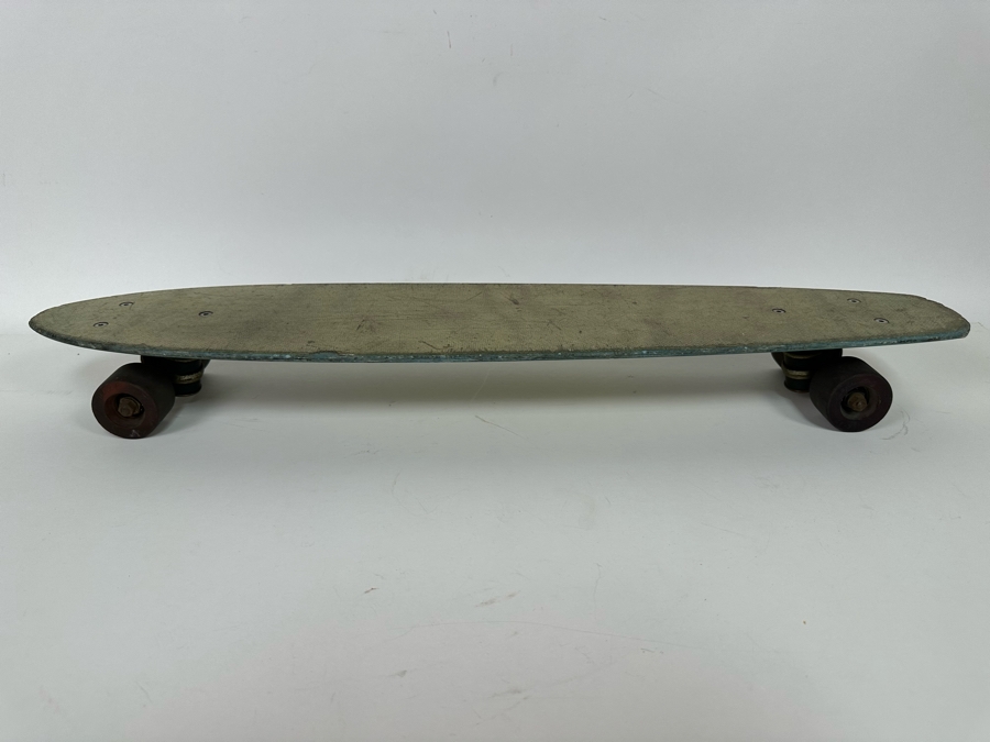 Vintage BAHNE Fiberglass Skateboard With Cadillac Wheels 26.5L [Photo 16]