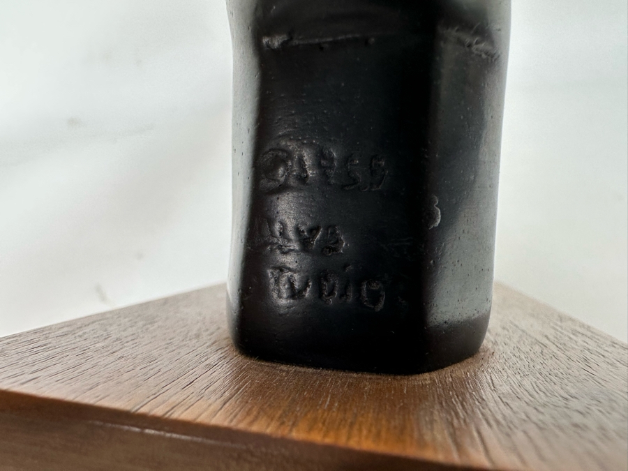 Vintage 1955 Alva Museum Replica Horus Falcon Bird Statue Reproduced From The Original At The Louvre In Paris 8H [Photo 10]