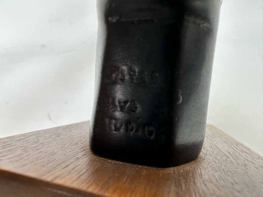 Vintage 1955 Alva Museum Replica Horus Falcon Bird Statue Reproduced From The Original At The Louvre In Paris 8H [Photo 11]