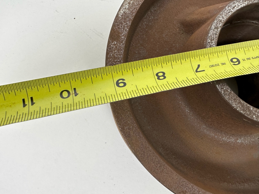 Vintage Rampage Roller Coaster Metal Road Wheel From The 2017 Preseravation 9W X 4.5H [Photo 9]