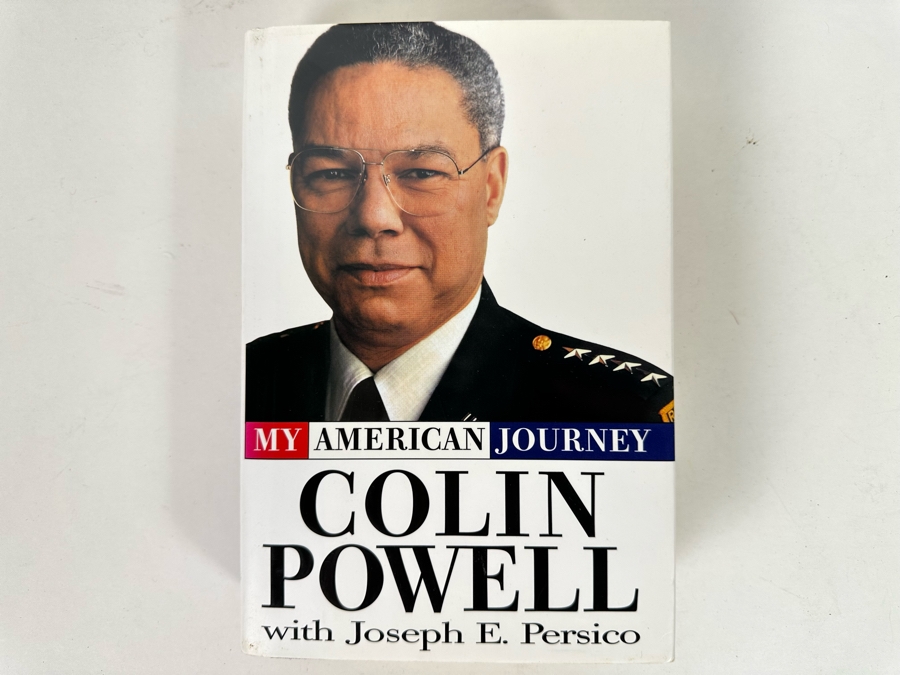 Signed First Edition Hardcover Book 1995 My American Journey Signed By Colin Powell [Photo 4]