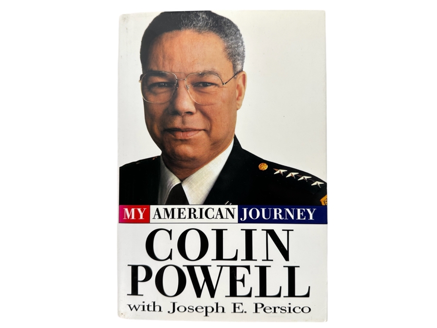 Signed First Edition Hardcover Book 1995 My American Journey Signed By Colin Powell [Photo 2]