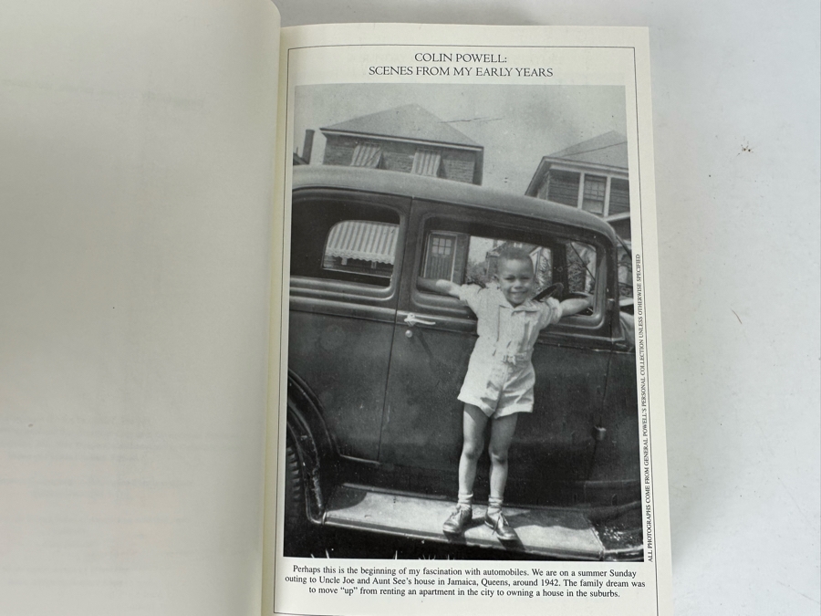 Signed First Edition Hardcover Book 1995 My American Journey Signed By Colin Powell [Photo 8]