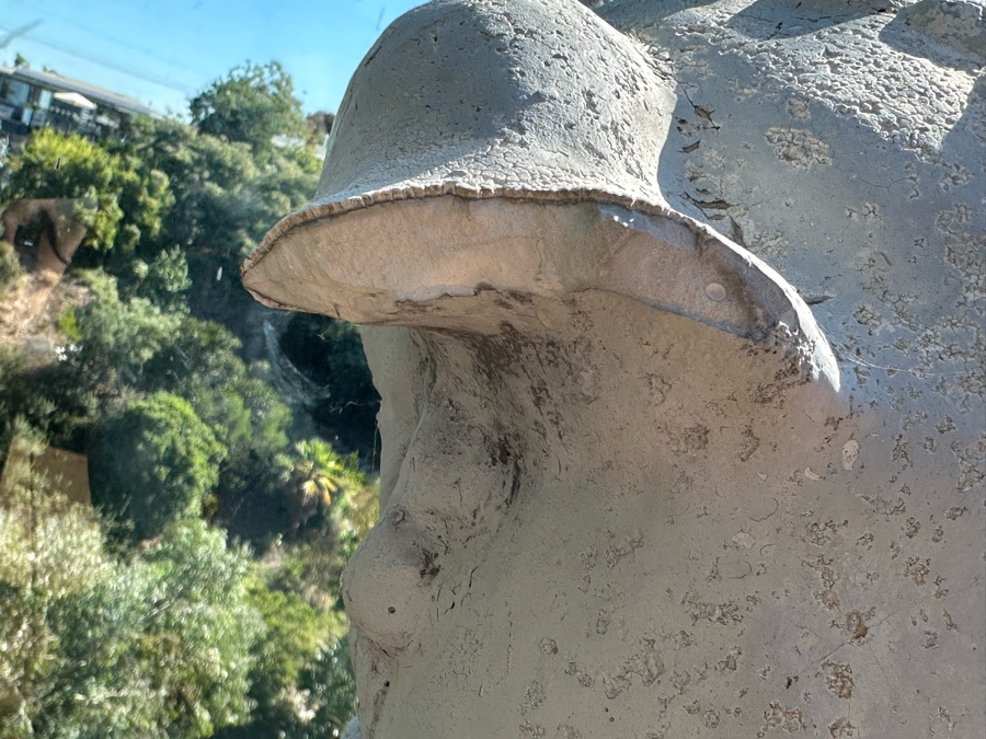 Pair Of Decorative Resin Foo Dog Sculptures  [Photo 7]