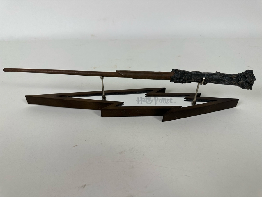 Harry Potter Movie Wand 14L And Harry Potter 1 Crown Coin [Photo 10]