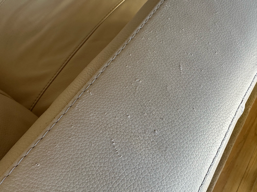 Pair Of Italian Leather Armchairs [Photo 19]