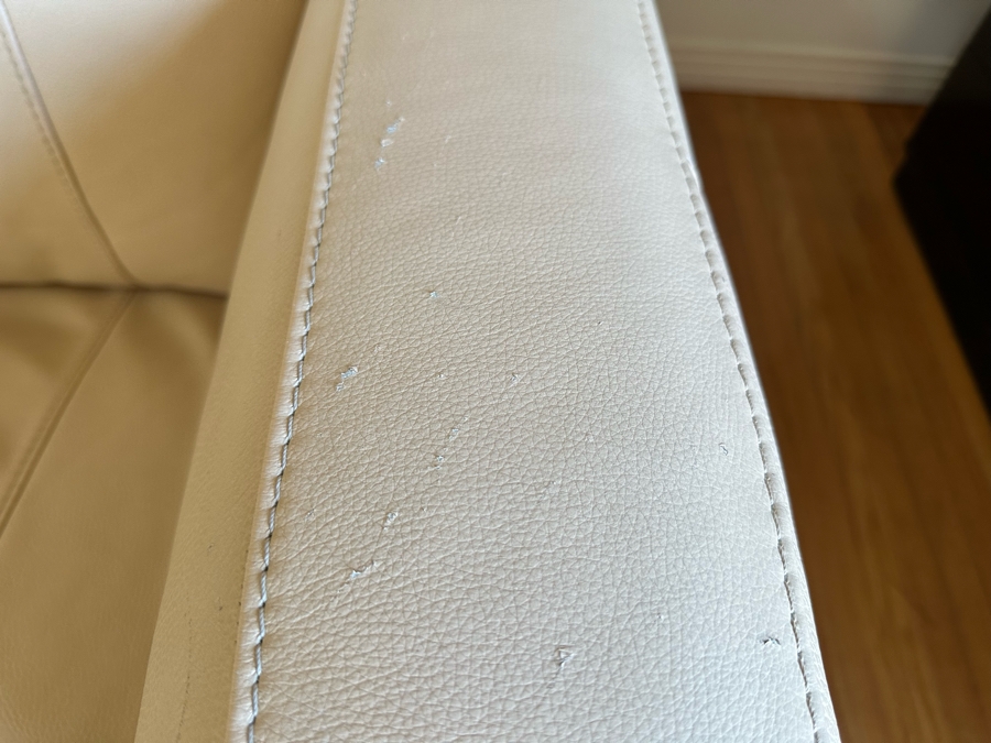 Pair Of Italian Leather Armchairs [Photo 4]