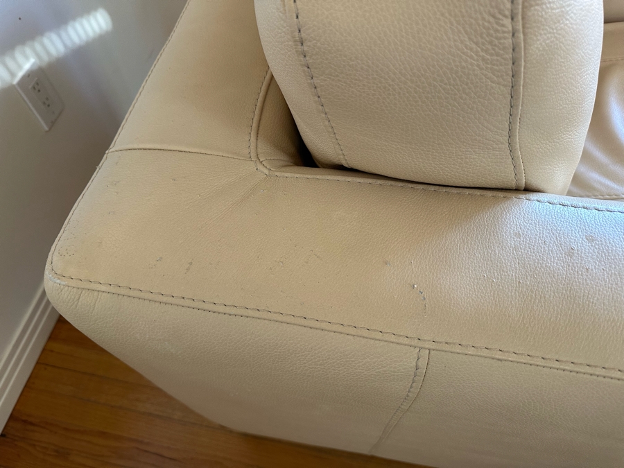 Pair Of Italian Leather Armchairs [Photo 6]