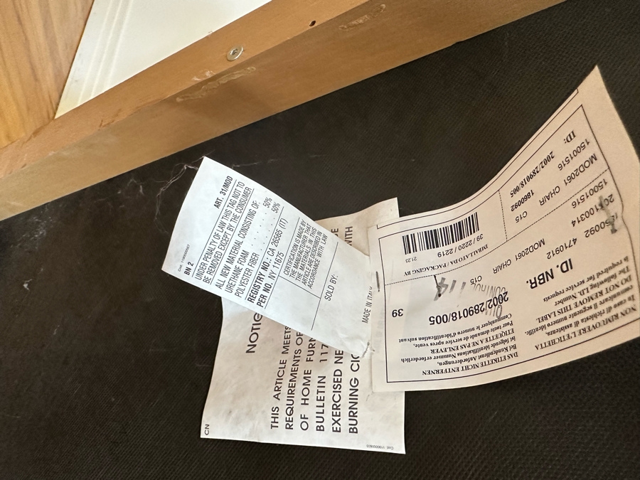 Pair Of Italian Leather Armchairs [Photo 11]