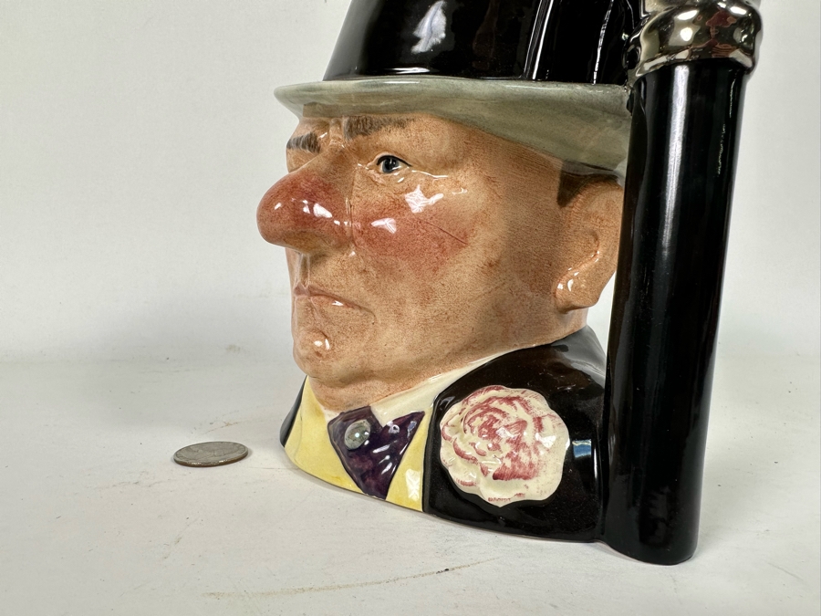 Royal Doulton The Celebrity Collection Character Jug Of W.C. Fields 1982 D 6674 7.5H [Photo 9]