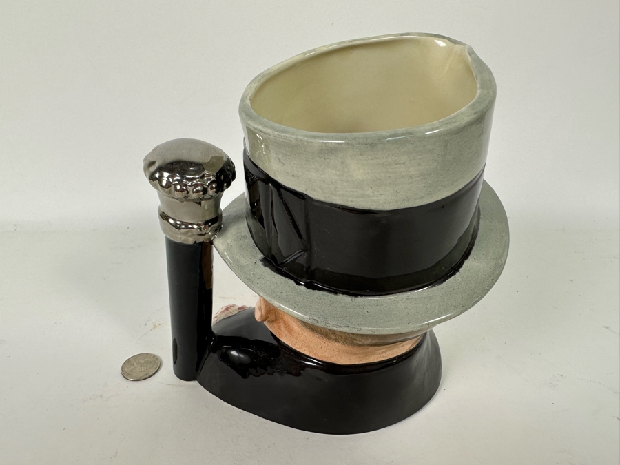 Royal Doulton The Celebrity Collection Character Jug Of W.C. Fields 1982 D 6674 7.5H [Photo 7]