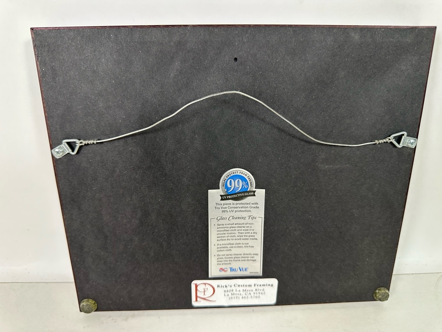 Framed Authentic Piece Of The Brick From The Yellow Brick Road Featured In The Movie Wizard Of Oz 10 X 8.5 [Photo 10]