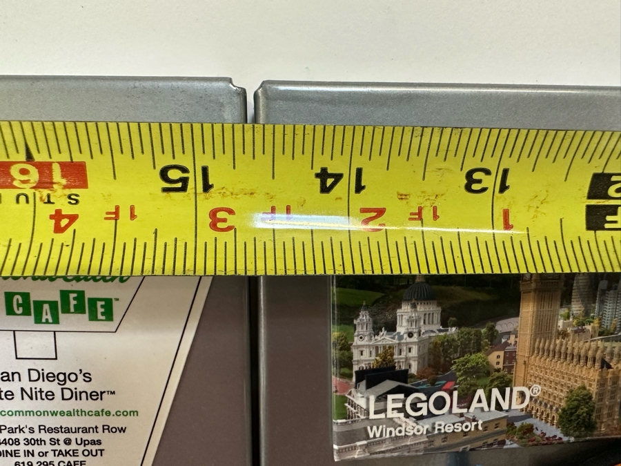 Huge Collection Of Amusement Theme Park / Theatre / Destination Magnets With Three Wall Magnet Boards 14.5 X 31 Each [Photo 15]