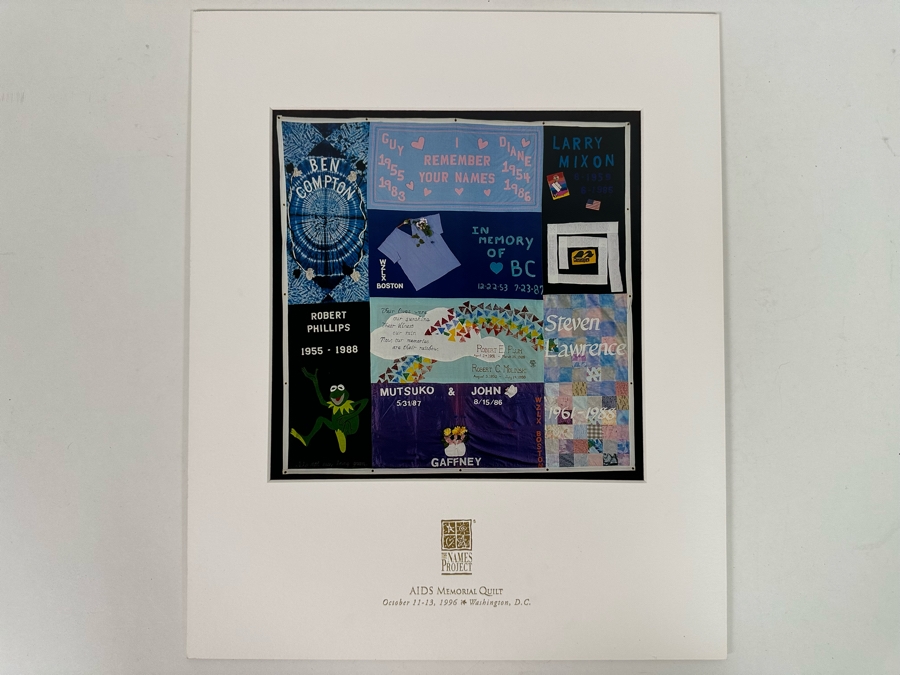 The Names Project AIDS Memorial Quilt Photographic Print By Paul Margolies 9.5 X 10 [Photo 3]