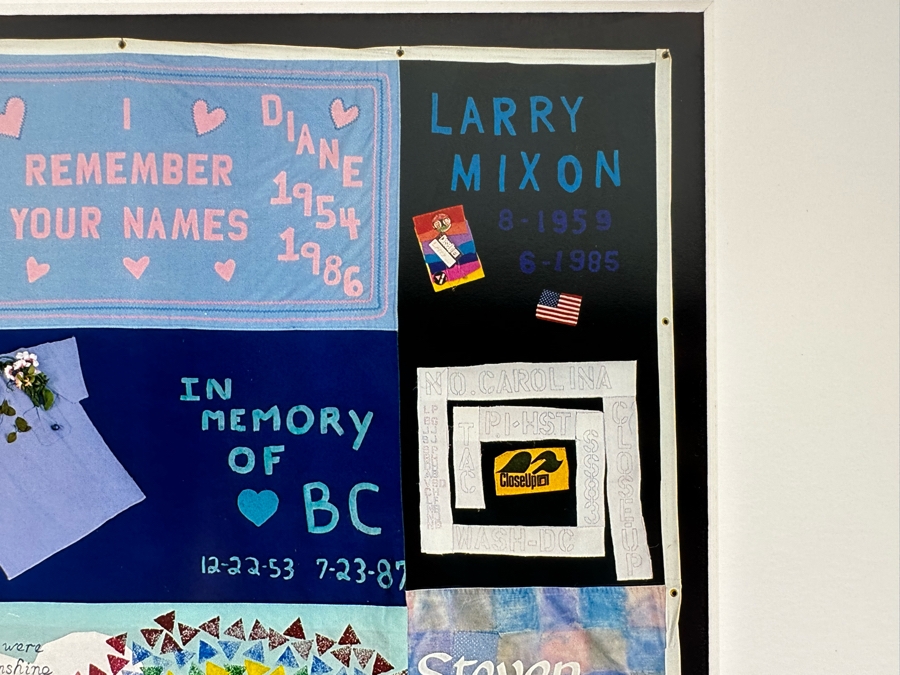 The Names Project AIDS Memorial Quilt Photographic Print By Paul Margolies 9.5 X 10 [Photo 7]