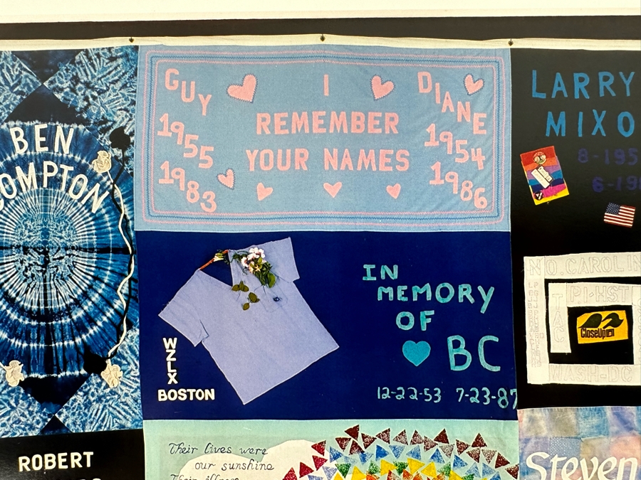 The Names Project AIDS Memorial Quilt Photographic Print By Paul ...