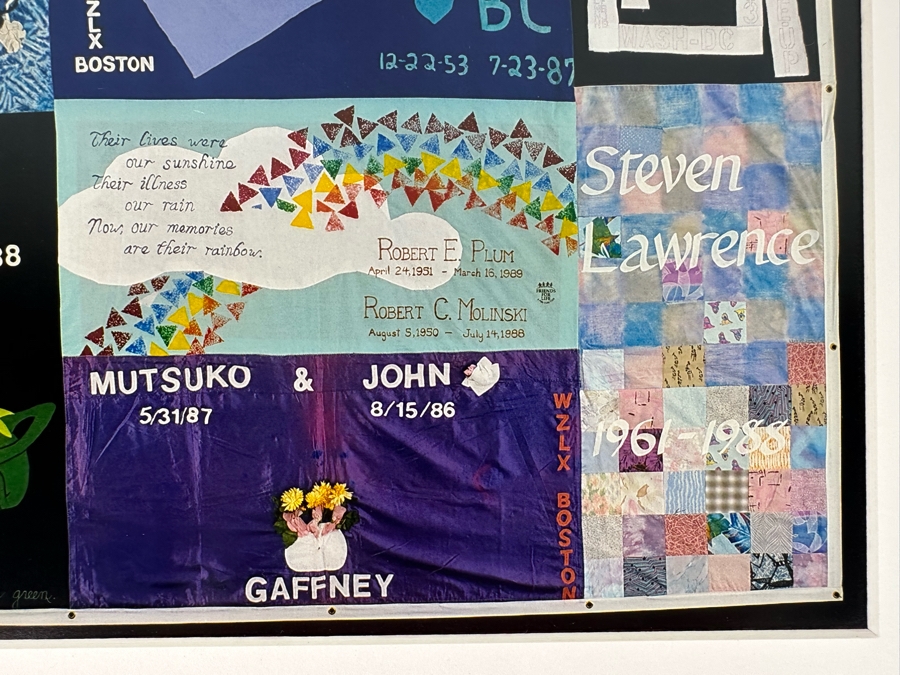 The Names Project AIDS Memorial Quilt Photographic Print By Paul Margolies 9.5 X 10 [Photo 8]
