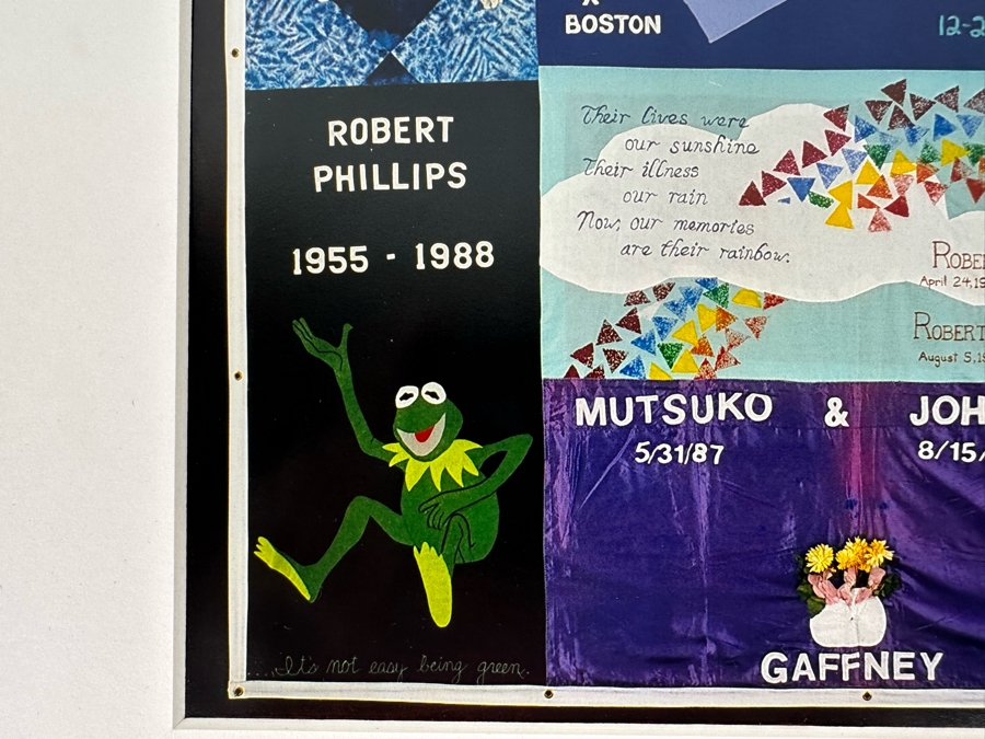 The Names Project AIDS Memorial Quilt Photographic Print By Paul Margolies 9.5 X 10 [Photo 9]