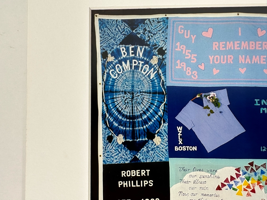 The Names Project AIDS Memorial Quilt Photographic Print By Paul Margolies 9.5 X 10 [Photo 5]