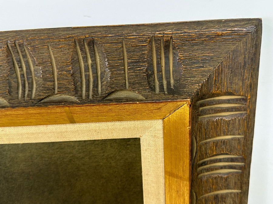 Andrew Wyeth 'The Quaker' Limited Edition Reproduction Print 22 X 20 And Frame 29.5 X 27.5 Reproduced From The Hand Carved Original Frame Overseen By Andrew Wyeth By Thomas Hoving, Triton Press, Joseph E. Levine [Photo 11]