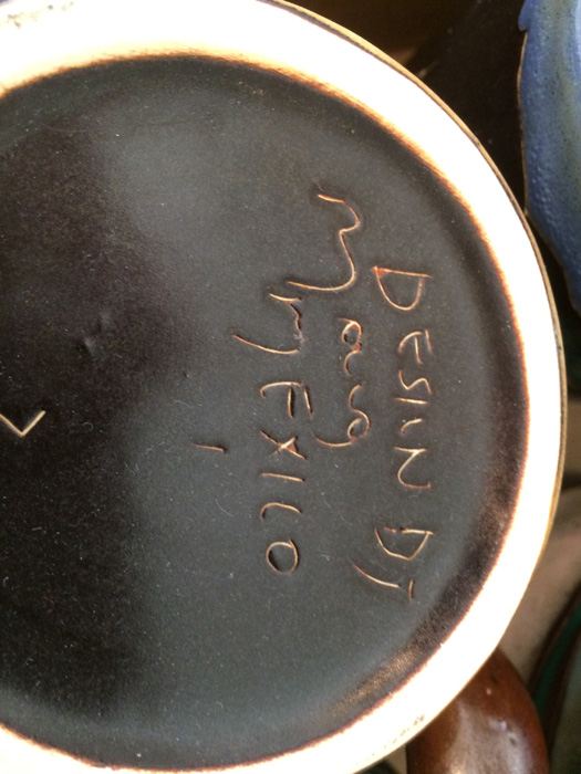 (6) Hand Painted Mexican Coffee Mugs [Photo 7]