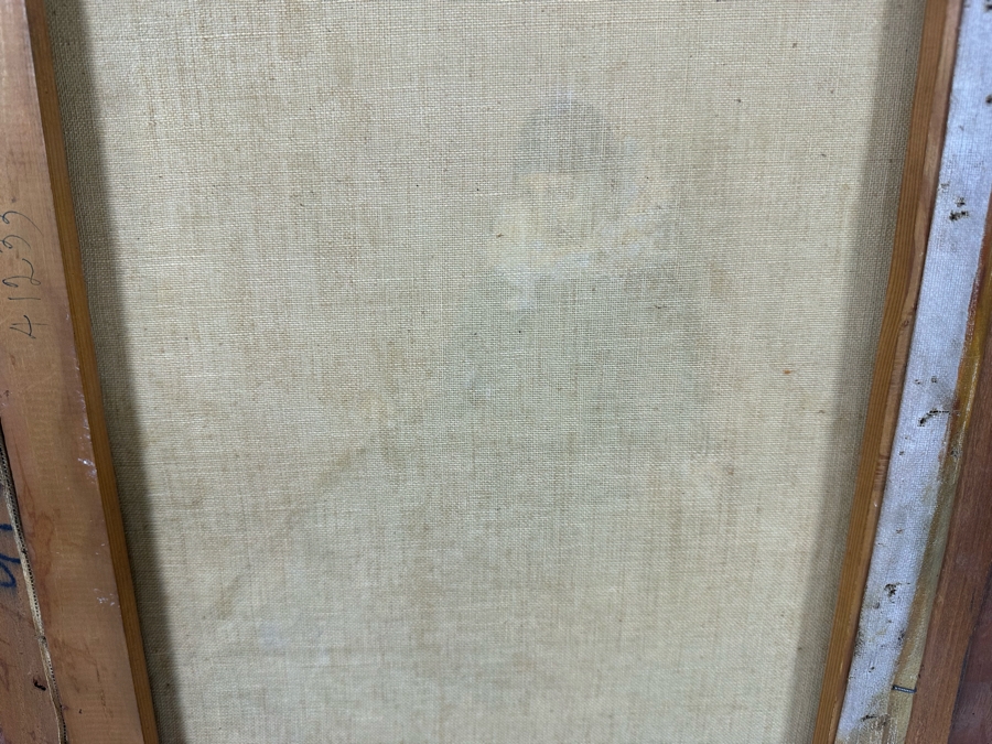 Francesco Longo Mancini (1880-1954, Italian) Original Antique Oil Painting On Canvas 14 X 18 Framed 22 X 27 [Photo 30]