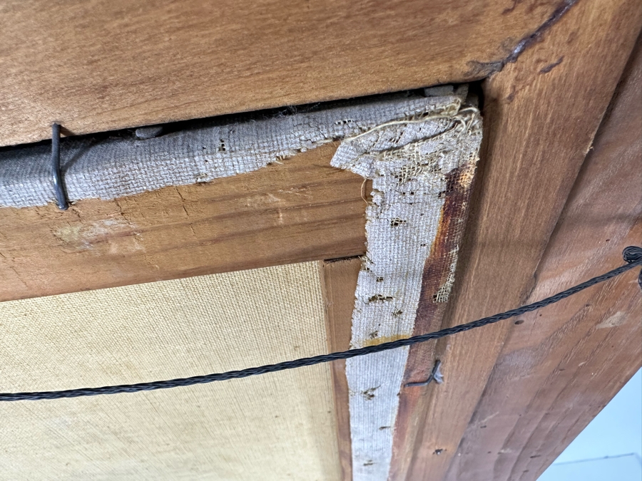 Francesco Longo Mancini (1880-1954, Italian) Original Antique Oil Painting On Canvas 14 X 18 Framed 22 X 27 [Photo 29]