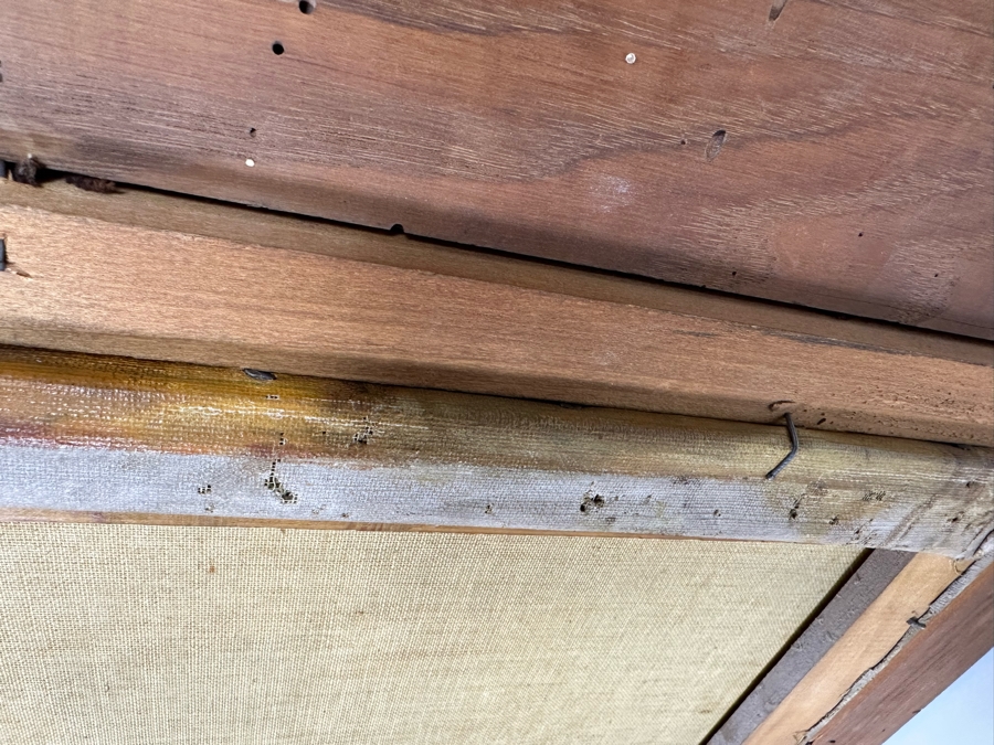 Francesco Longo Mancini (1880-1954, Italian) Original Antique Oil Painting On Canvas 14 X 18 Framed 22 X 27 [Photo 35]