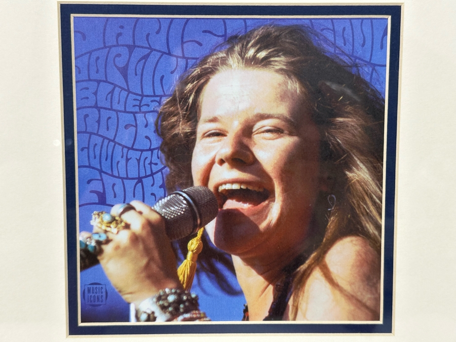 Janis Joplin Framed Mint Forever US Postage Stamps 2014 12.5 X 16 [Photo 5]