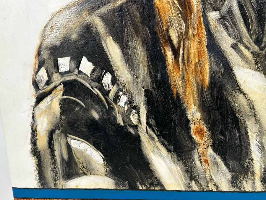 Robert Buckner 2004 Original Native American Indian Painting Of Red Sleeve - Northern Cheyenne 1879 24 X 32 [Photo 10]