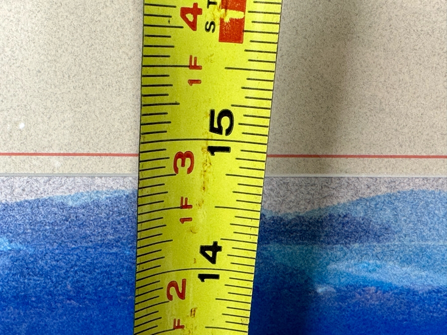 Signed Original Watercolor Painting On Paper 18 X 15 Framed [Photo 9]