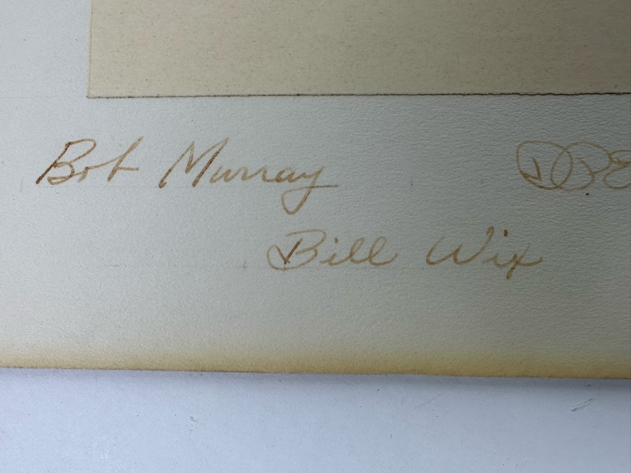 Handmade Farewell Certificate Awarded To The Deputy Assistant Secretary Of Defense Harry H. Schwartz From The Office Of The Secretary Of Defense 20 X 16 - See Signatures At Bottom [Photo 9]