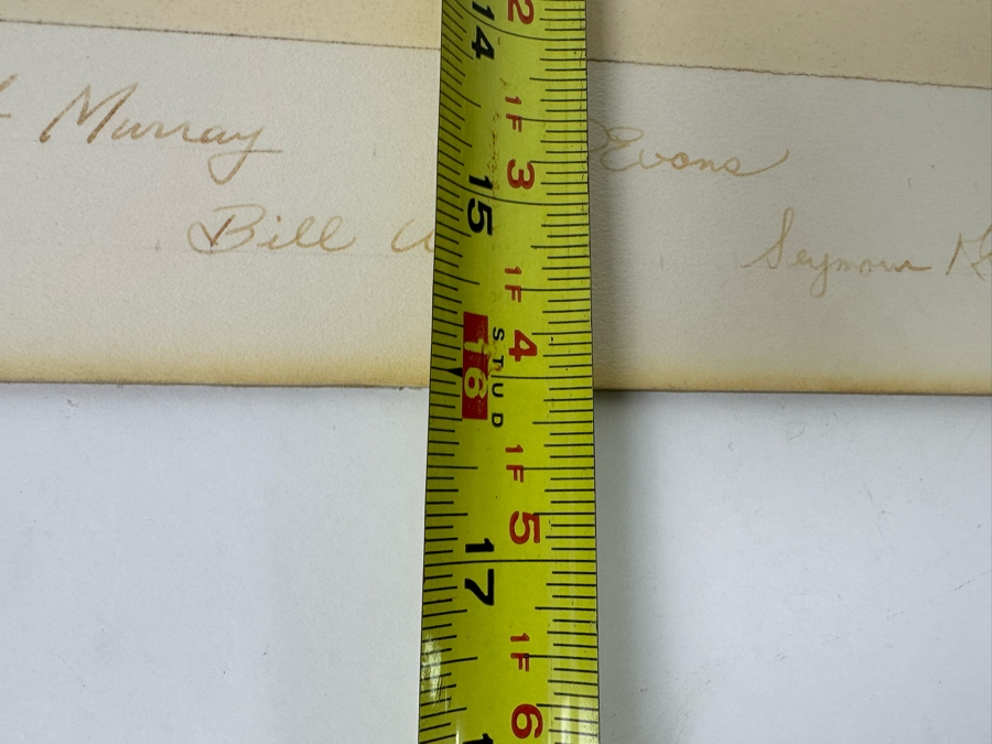 Handmade Farewell Certificate Awarded To The Deputy Assistant Secretary Of Defense Harry H. Schwartz From The Office Of The Secretary Of Defense 20 X 16 - See Signatures At Bottom [Photo 16]