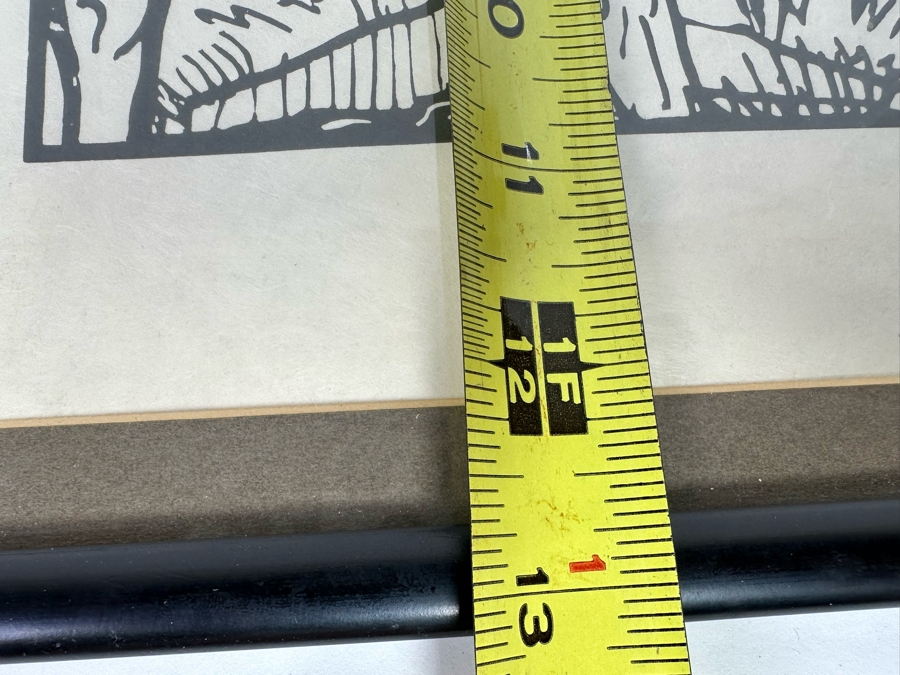 Emile Bernard (1868-1941, France) Woodcut 'Odyssee' From Edition Of 175 From Ferdinand Roten Galleries Of Baltimore, MD 9.5 X 12 Framed 11.5 X 14 [Photo 18]