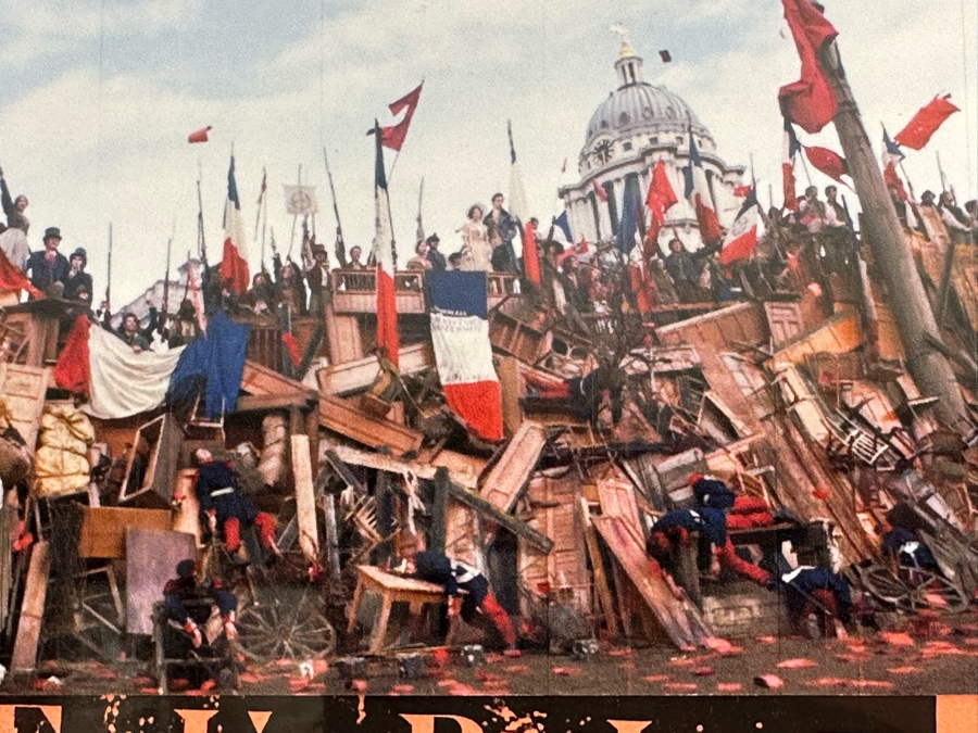 Framed Three Movie Prop Flyers From The Movie Les Miserables 17.5 X 19.5 [Photo 6]