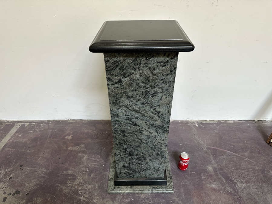 Marble Pedestal Stand 15W x 15D x 37H [Photo 7]