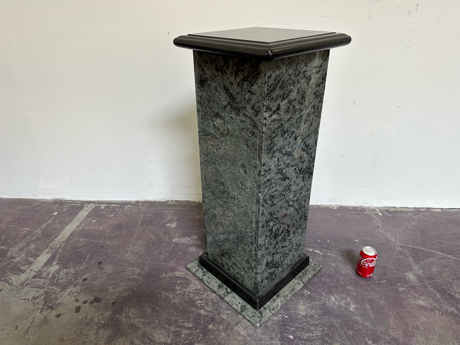 Marble Pedestal Stand 15W x 15D x 37H [Photo 8]