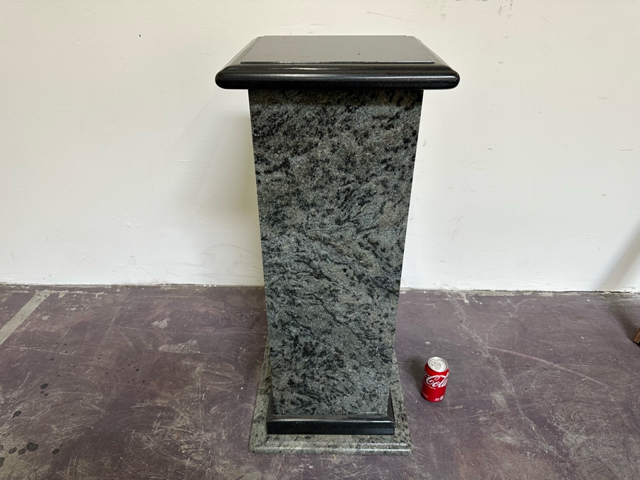 Marble Pedestal Stand 15W x 15D x 37H [Photo 6]