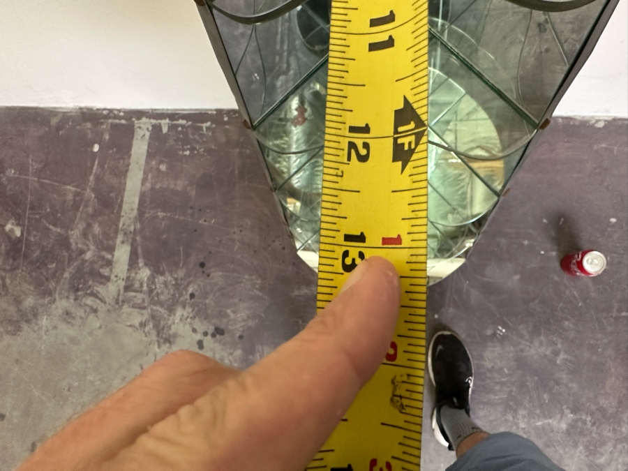 Art Deco Mirrored Corner Etagere Display Shelving [Photo 15]