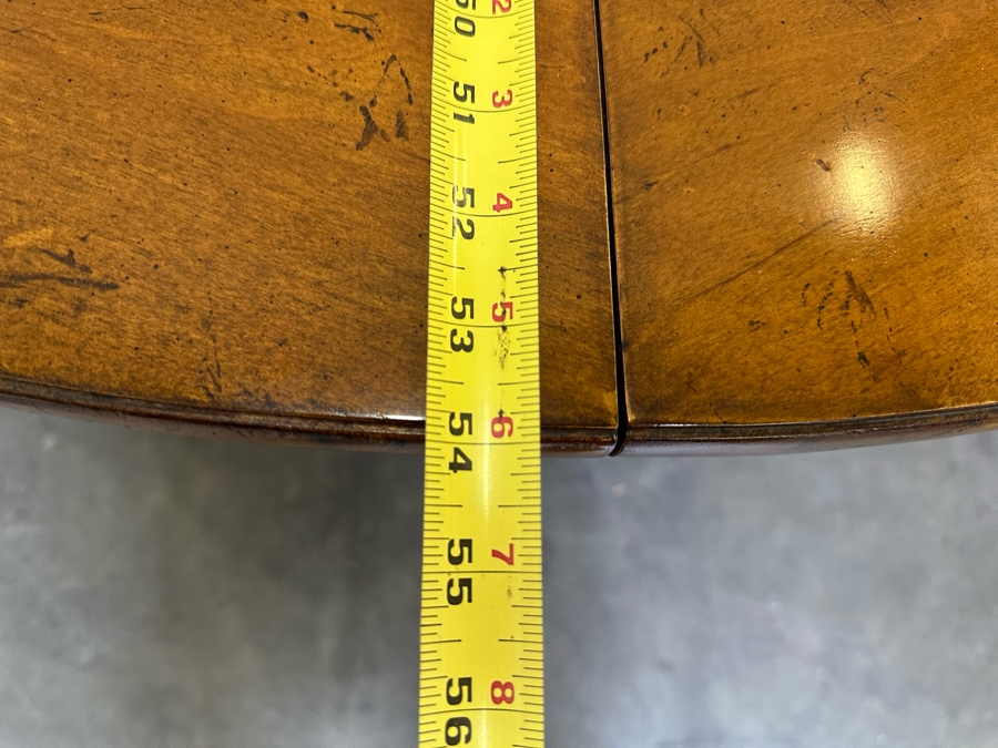 Stunning Baker Furniture (Milling Road) Solid Wood Cotswold Formal Dining Table With Two Leaves 54W X 54D X 29.5H Each Leaf Is 20' Estimate $2,000 [Photo 11]