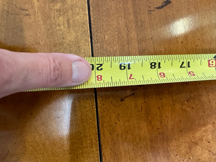 Stunning Baker Furniture (Milling Road) Solid Wood Cotswold Formal Dining Table With Two Leaves 54W X 54D X 29.5H Each Leaf Is 20' Estimate $2,000 [Photo 19]