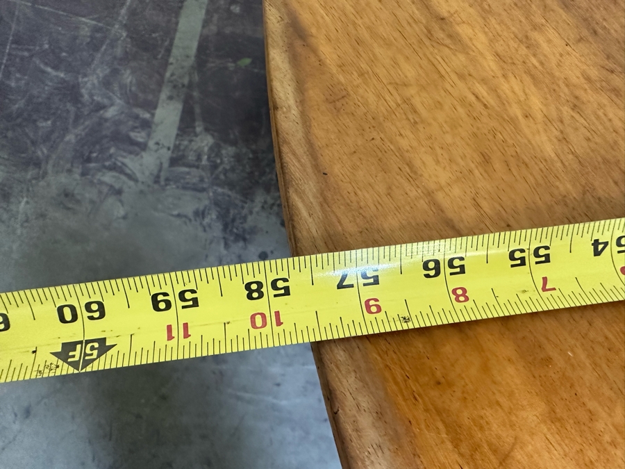 Stunning Antique Hand Carved Wooden Tripod Tilt Top Table See Photos For Details 57.5R X 30H Estimate $2,500 [Photo 24]