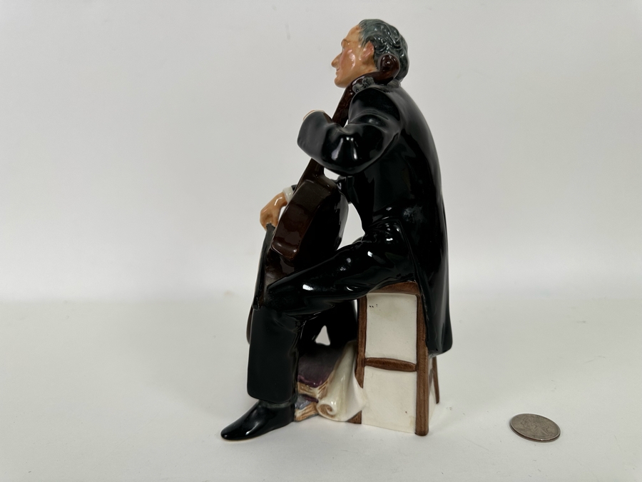 Vintage 1959 Royal Doulton The 'Cellist Figurine HN2226 8H [Photo 9]