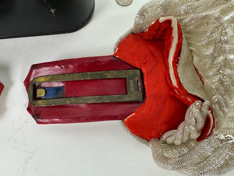 Victorian Era British Officers Dress Epaulettes With Metal Case [Photo 17]