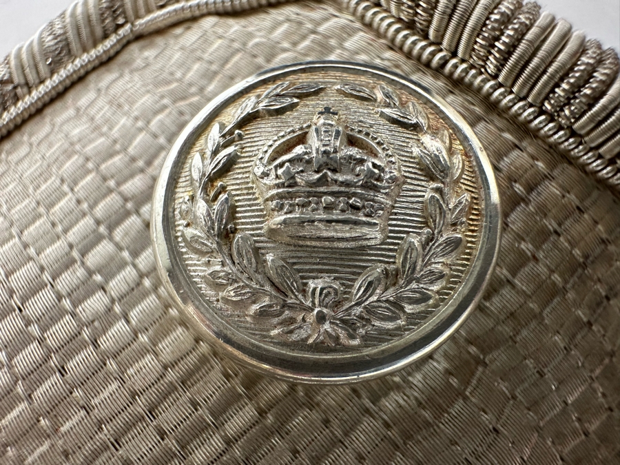 Victorian Era British Officers Dress Epaulettes With Metal Case [Photo 19]