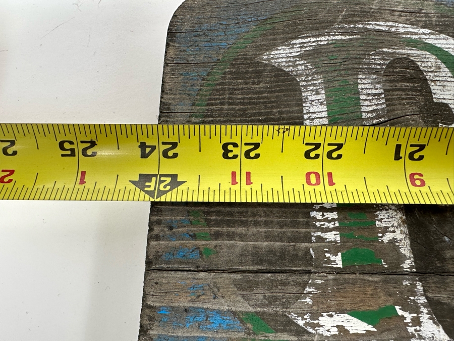 Weathered Wooden Sign: 'Physician Dispenser Of Cures Treat Man Or Beast' 24W X 7H X 1D [Photo 7]